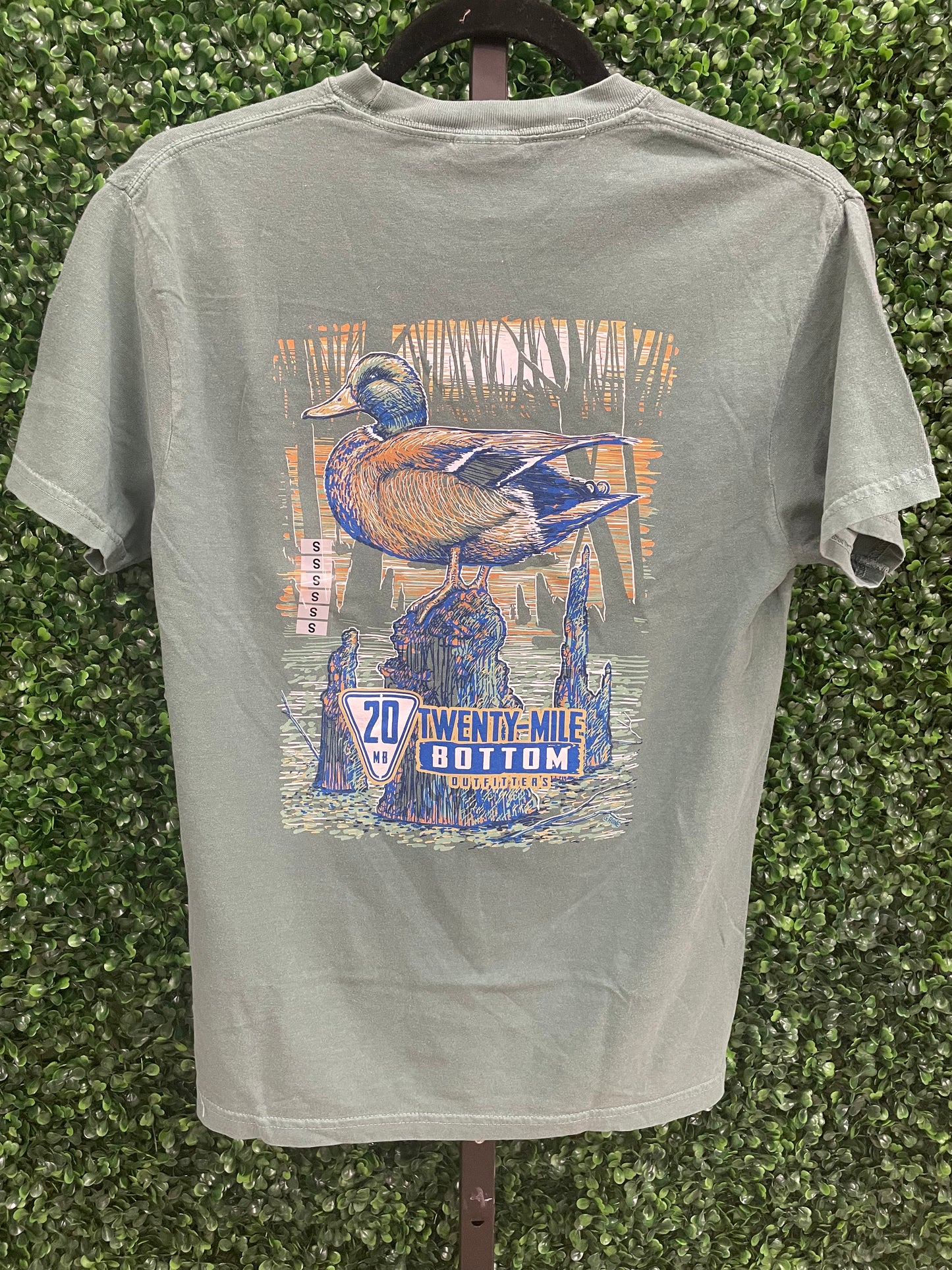 20 Mile Bottom Mallard Knob Pocket Tee