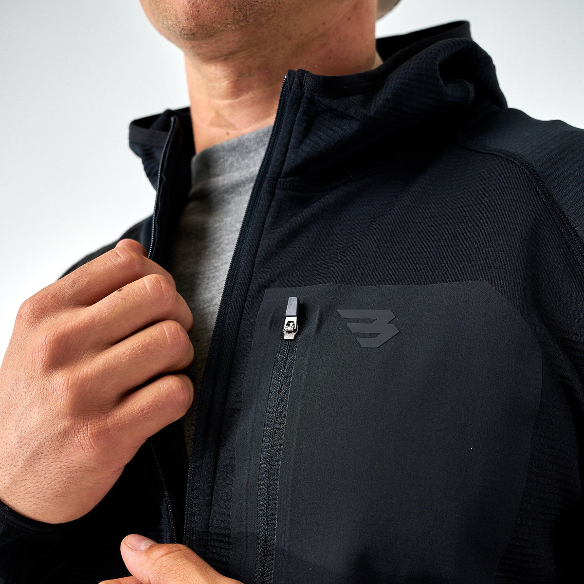 Burlebo Blaze Tech Quarter Zip - Black
