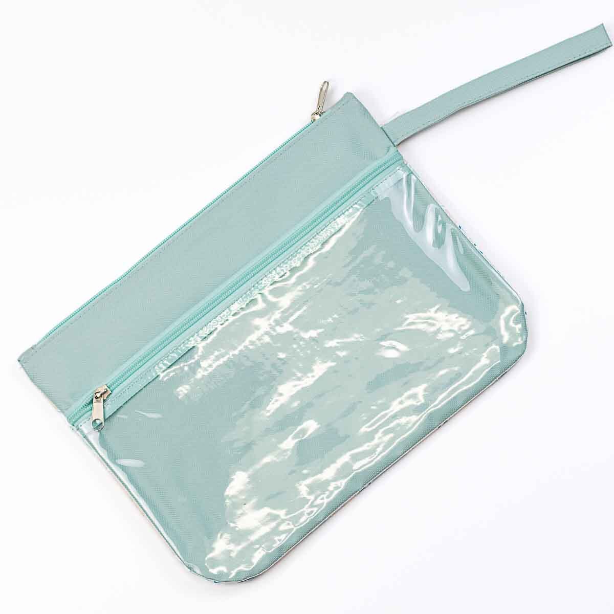 Fiji Wet/Dry Bag- Sand Dollar Turquoise