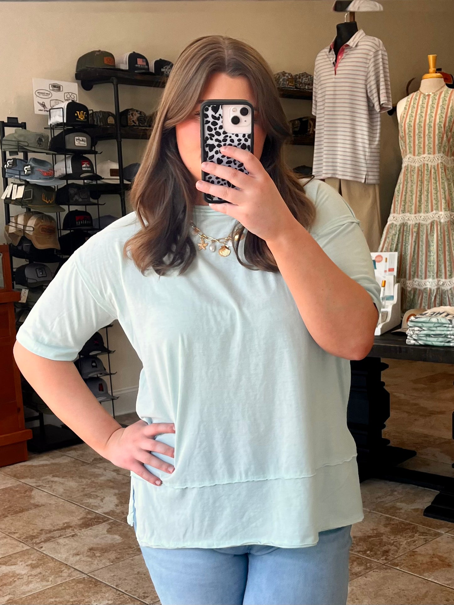 SoFriCo Jolene Tee - Chambray