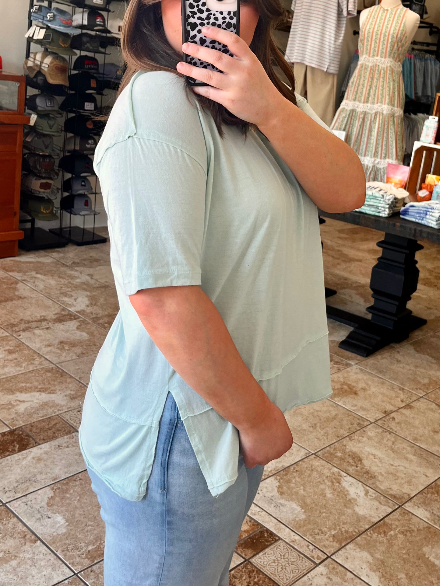 SoFriCo Jolene Tee - Chambray