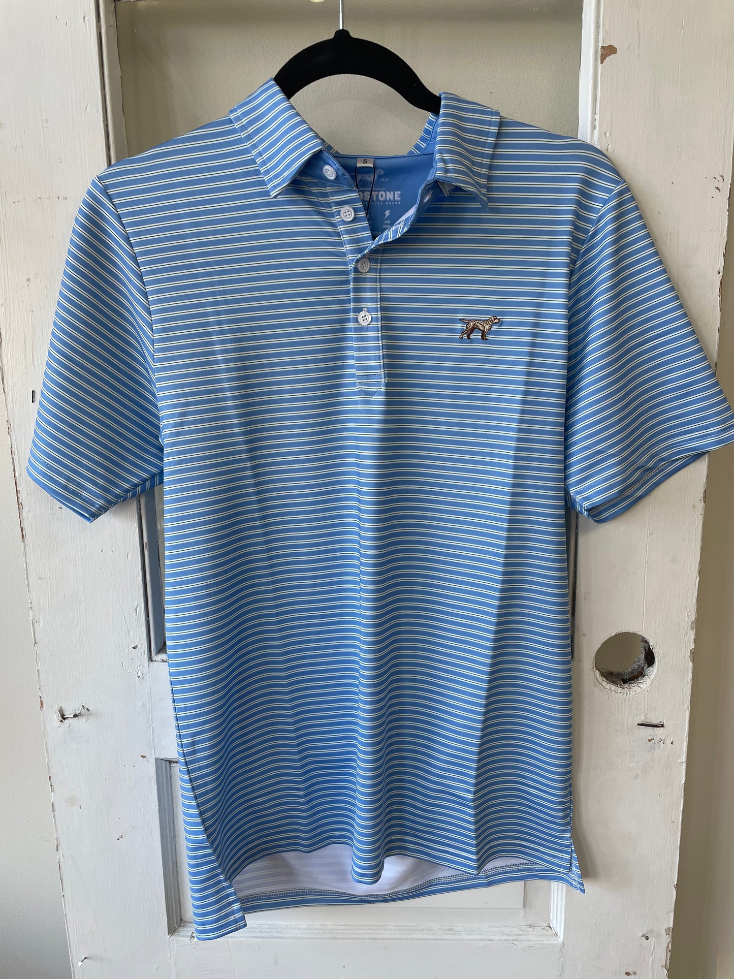 Fieldstone Carlisle Polo - Blue/Green