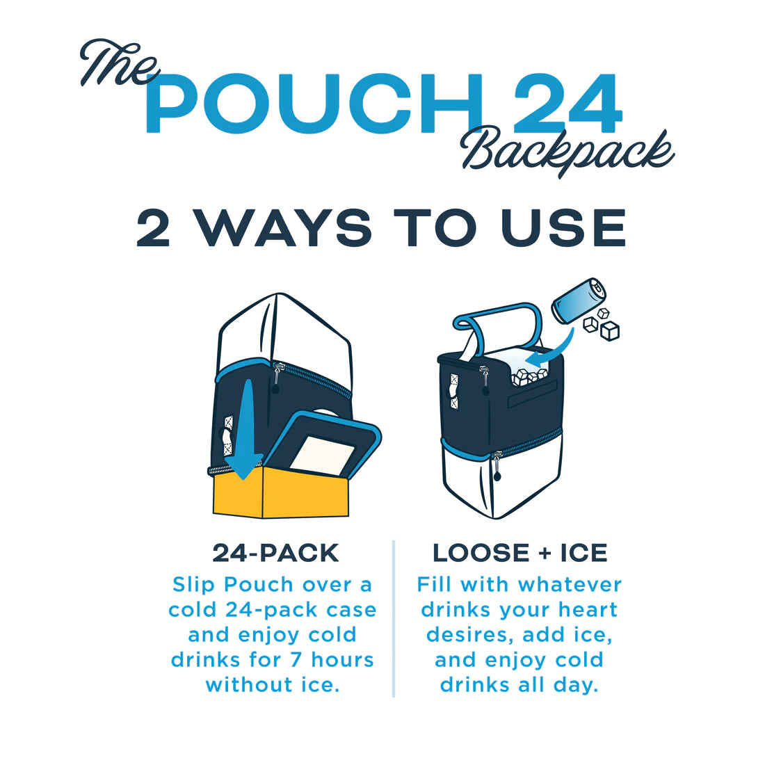 Kanga Cooler Pouch Backpack 24 Pack