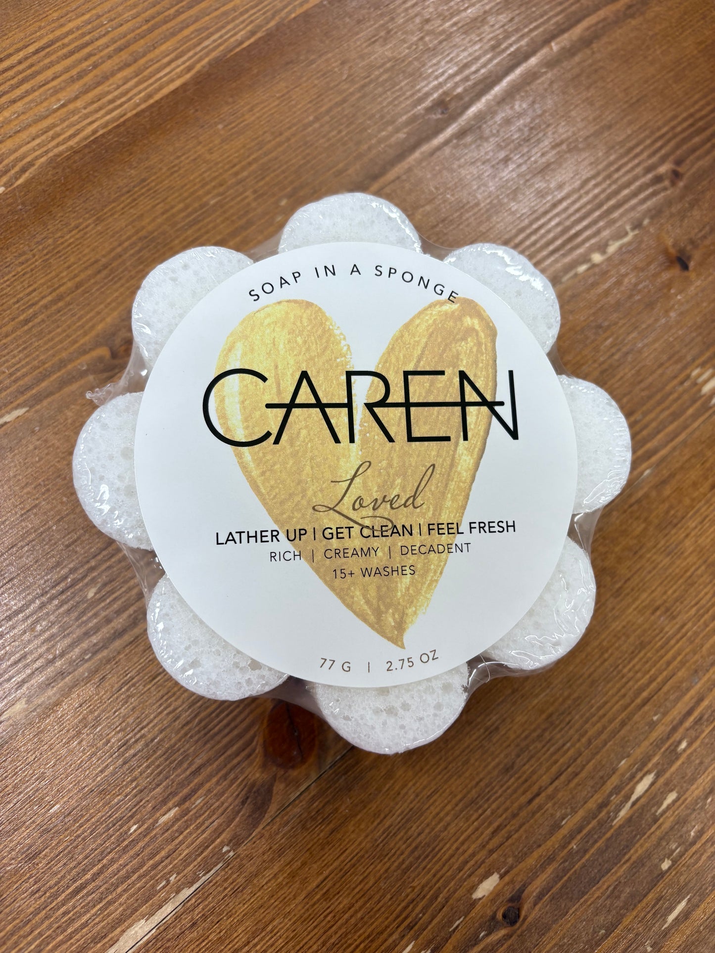 Caren Soap Sponge - Loved