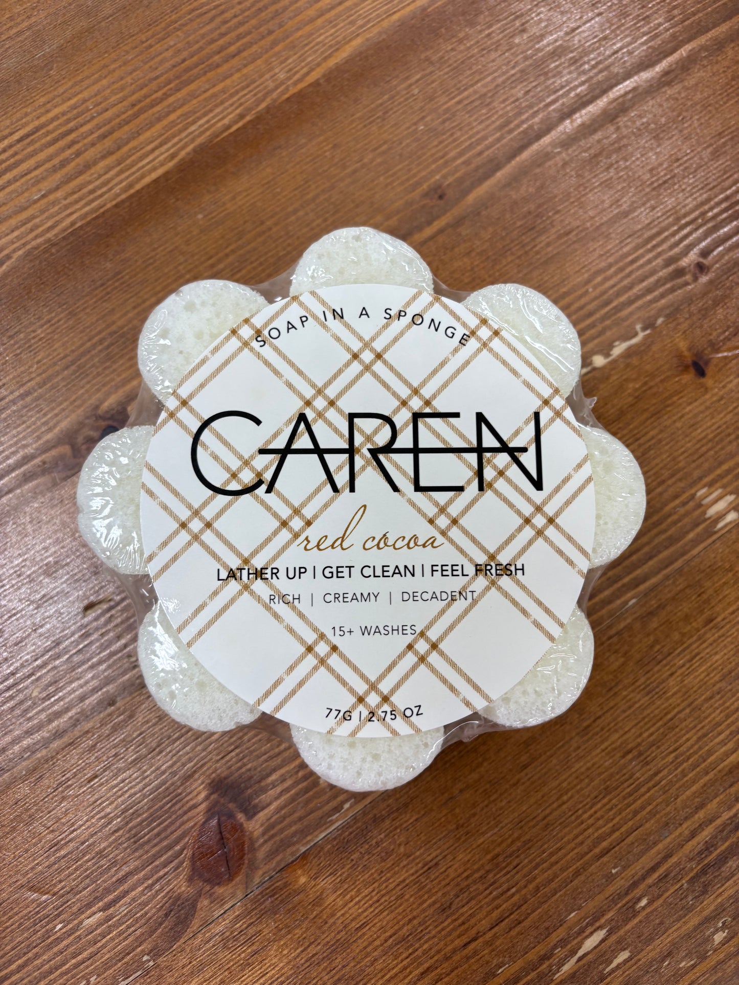 Caren Soap Sponge - Red Cocoa