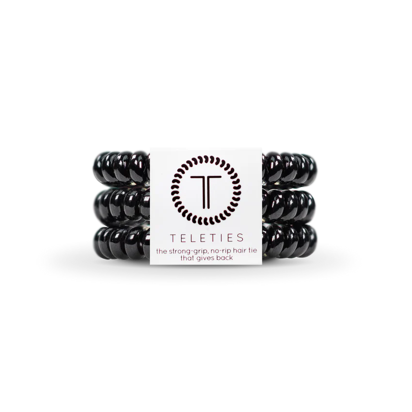 Teleties Small Jet Black