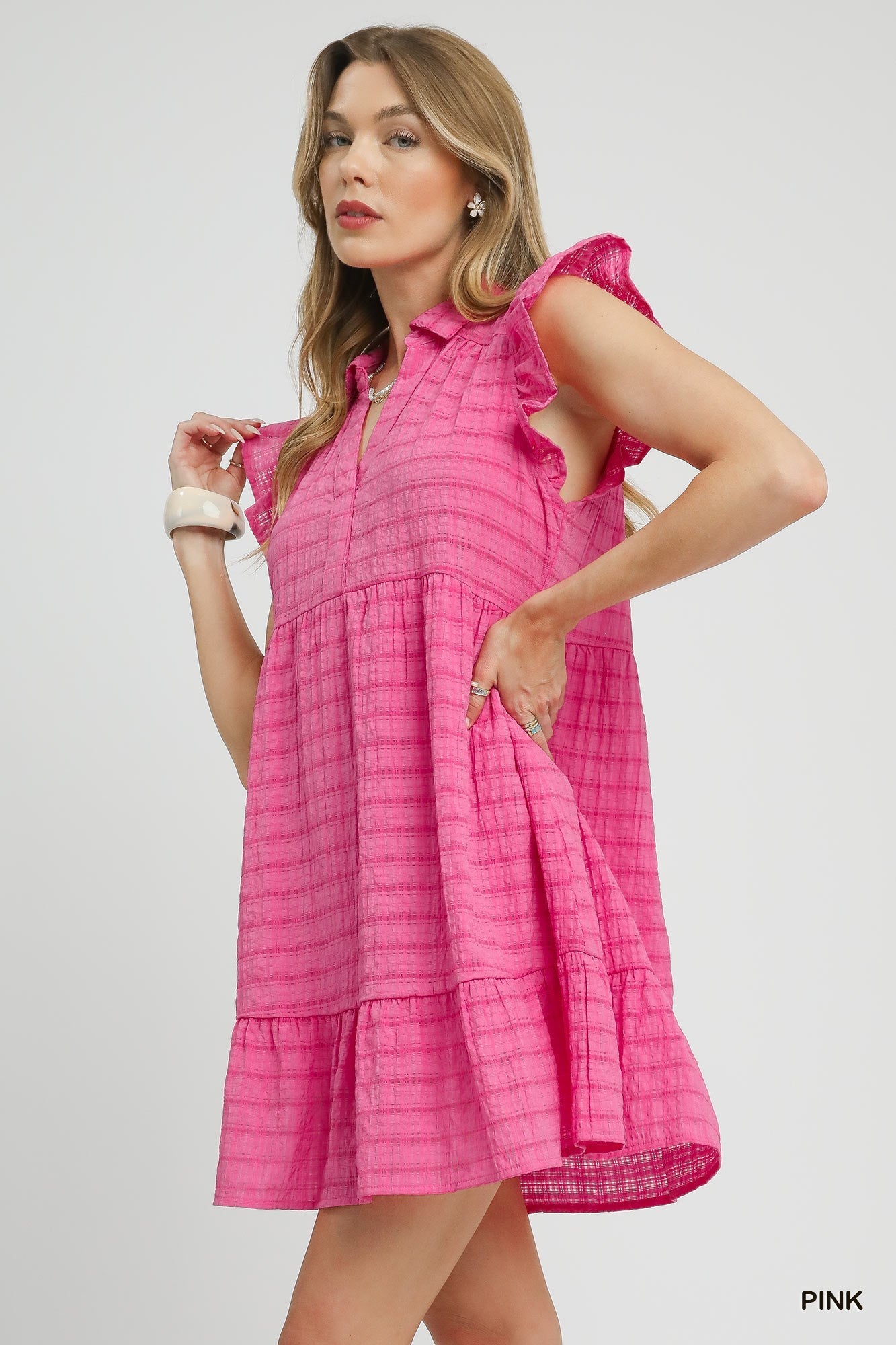 Escape the City Dress- Pink