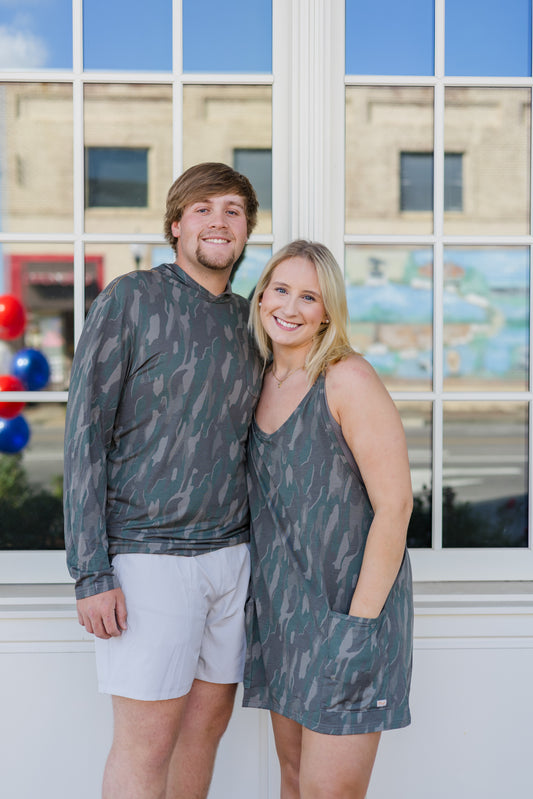 Marsh Wear Buxton Hagood Hoodie - Thyme Lowland Camo