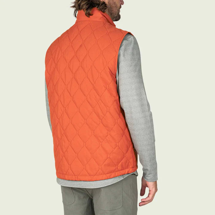 Marsh Wear Barnwell Puff Vest- Apricot Orange
