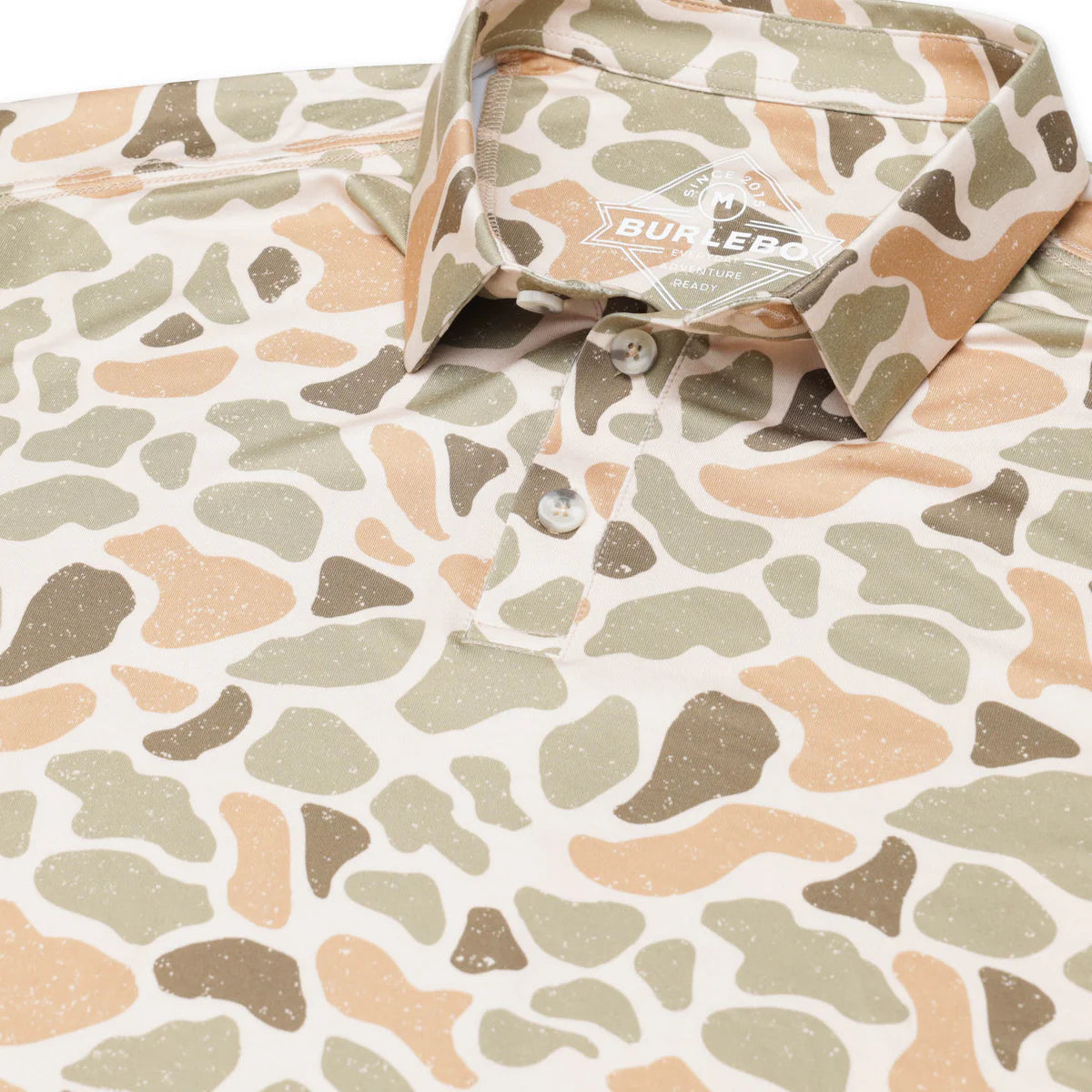 Burlebo Performance Polo- Venado Camo
