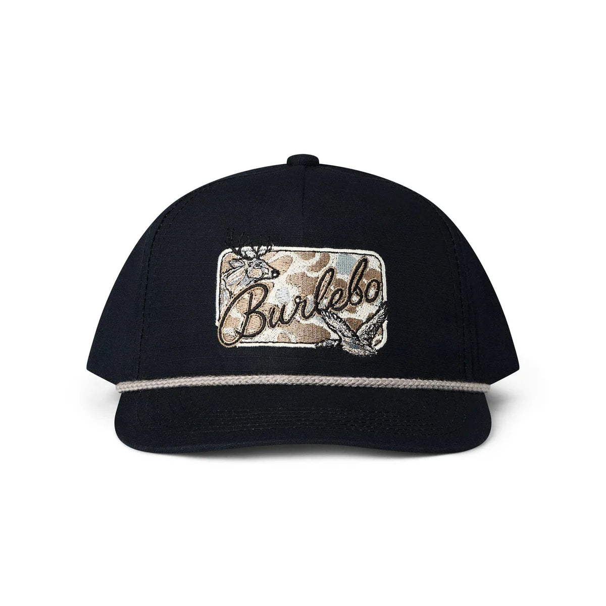 Burlebo Camo Black Patch Cap