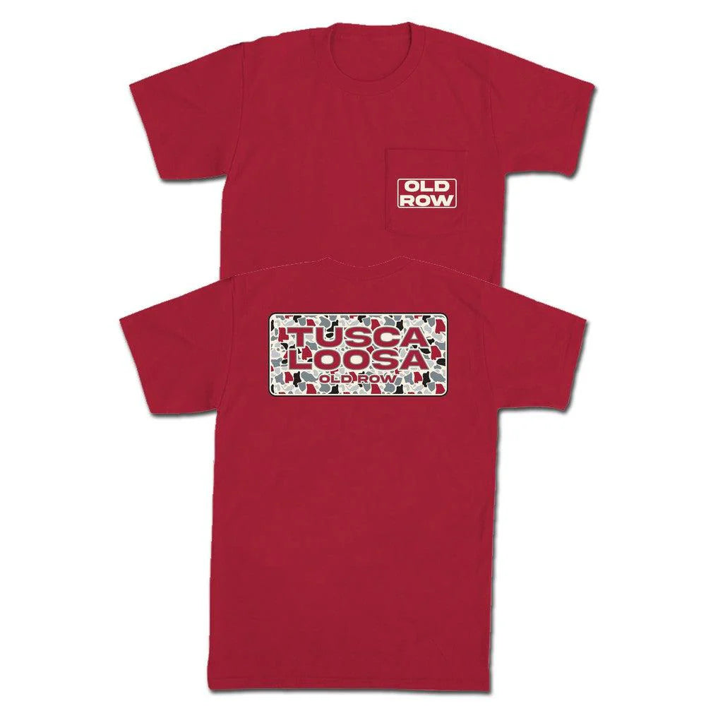 Old Row Tuscaloosa Camo Tee