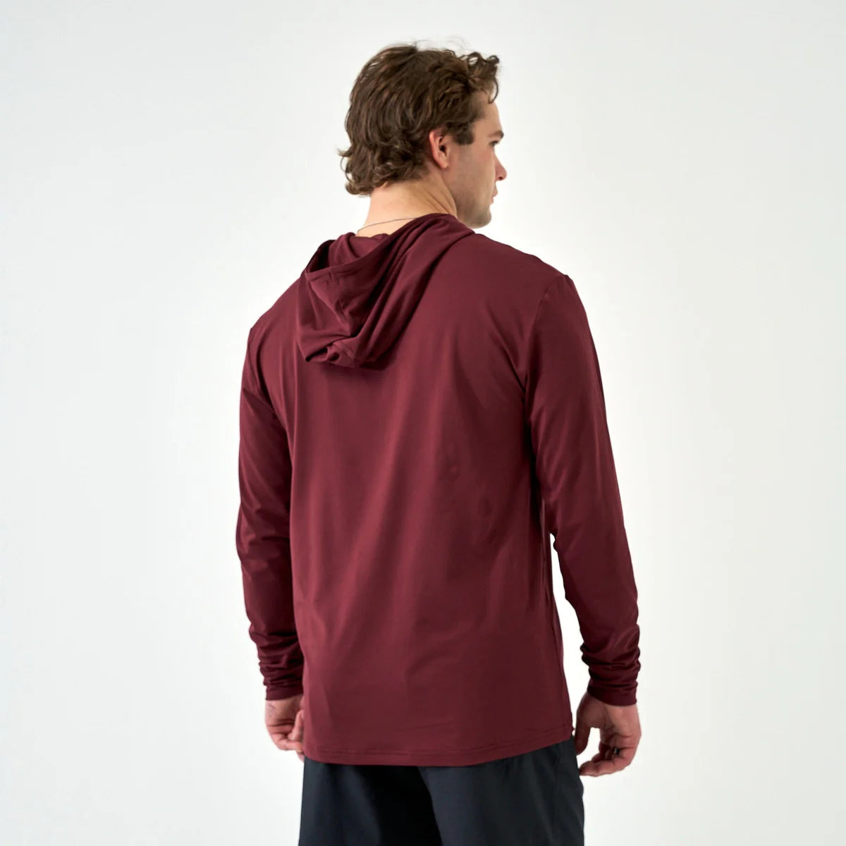 Burlebo Performance Hoodie- Maroon
