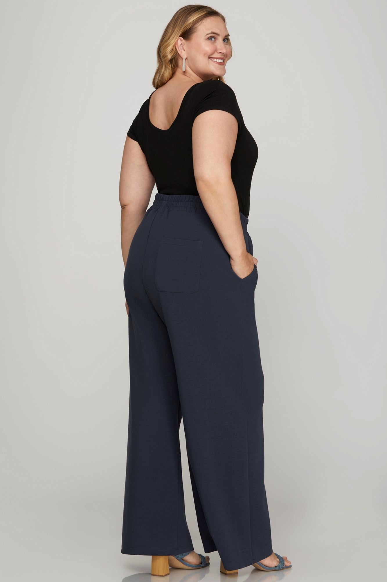 Let's Chill Scuba Pants- Navy