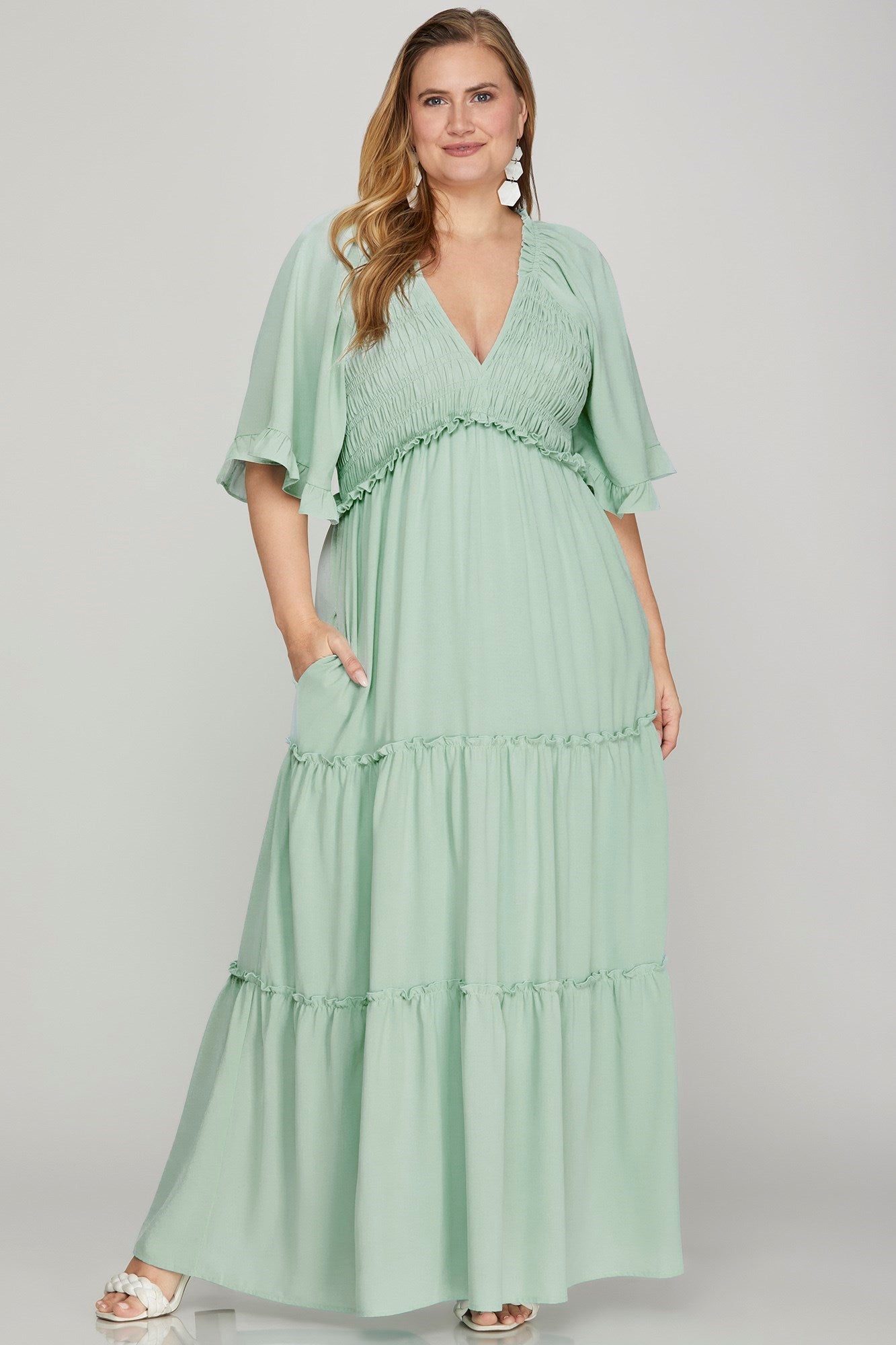Sunday Love Dress - Mint Blush