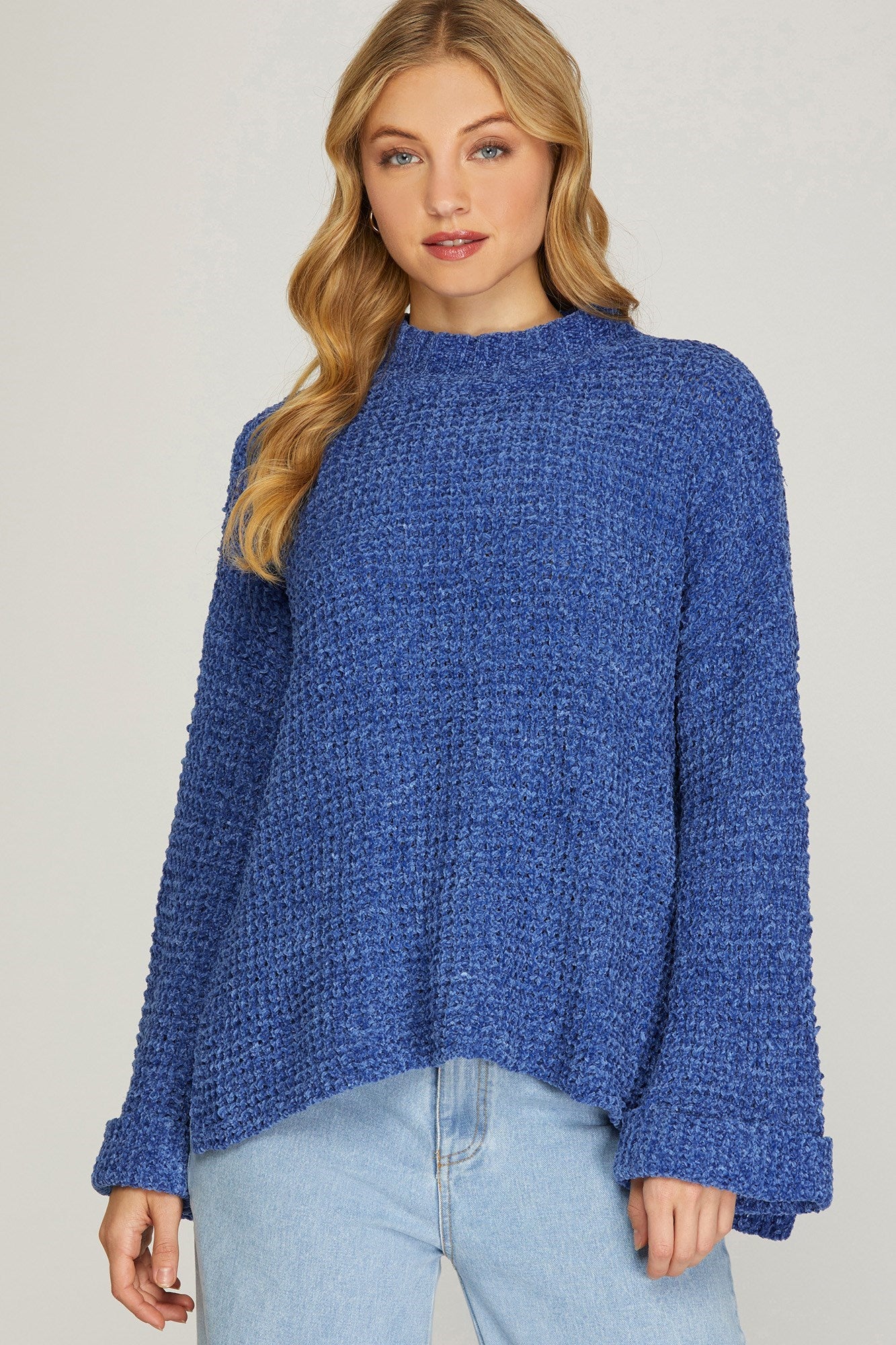 Soft and Cozy Sweater - Blue