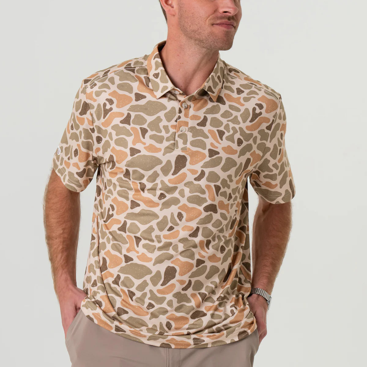 Burlebo Performance Polo- Venado Camo