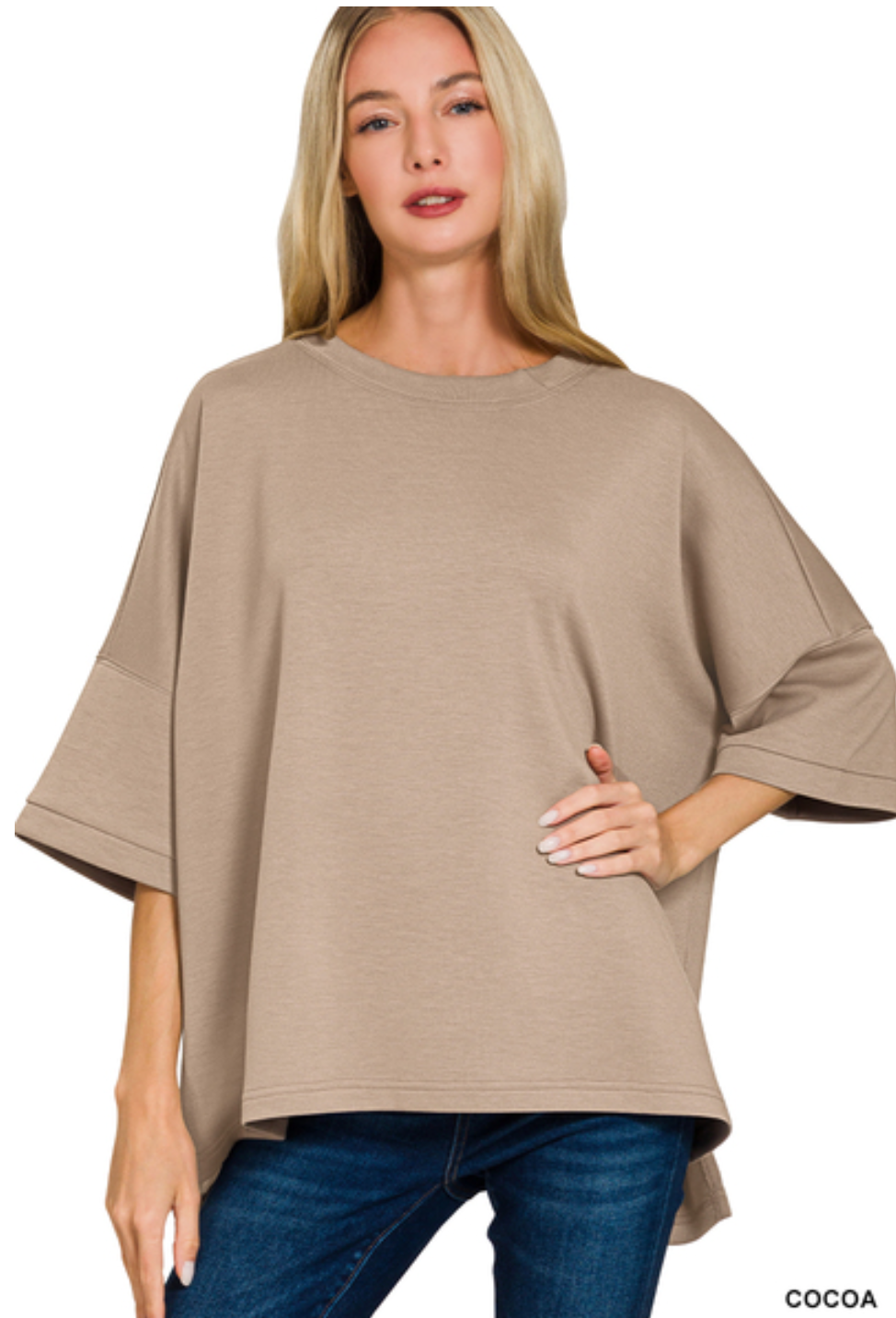 Chill Day Top - Cocoa