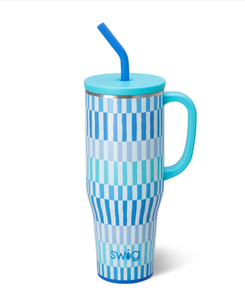 Swig 40oz Mega Mug- Glacier Stripe