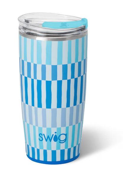 Swig 22oz Travel Mug- Glacier Stripe