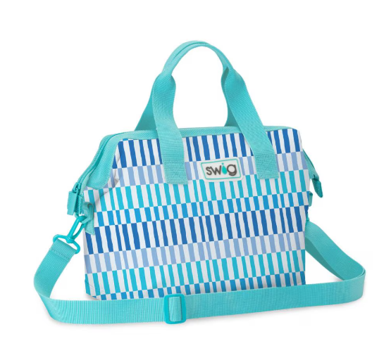Swig Packi 12 Cooler- Glacier Stripe