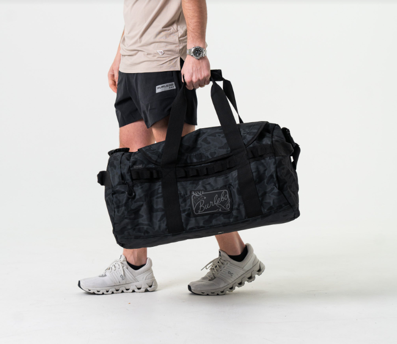 Burlebo Duffle Bag- Black Camo