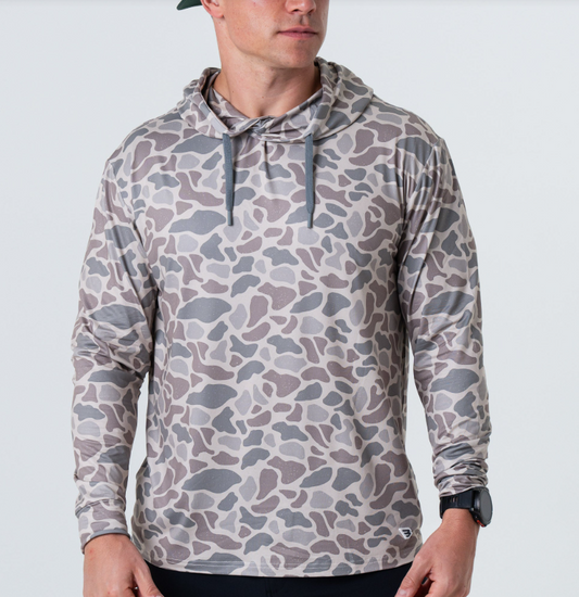 Burlebo Performance Hoodie- Classic Deer Camo