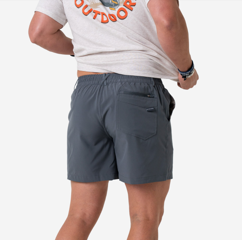 Burlebo Everyday Short - River Rock Grey