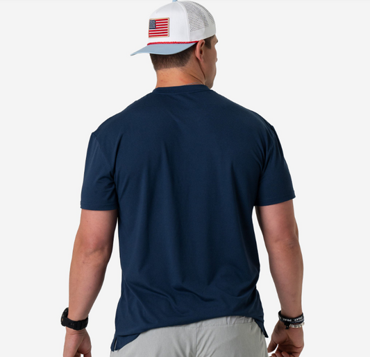 Burlebo Go to Tee - Navy