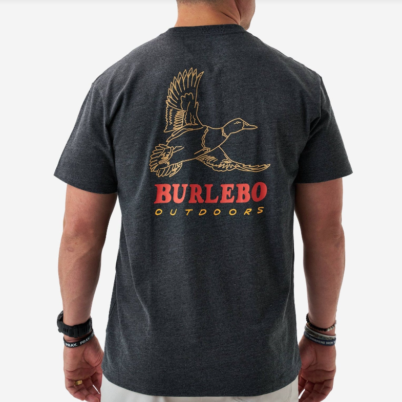 Burlebo Short Sleeve Tee - Heather Black