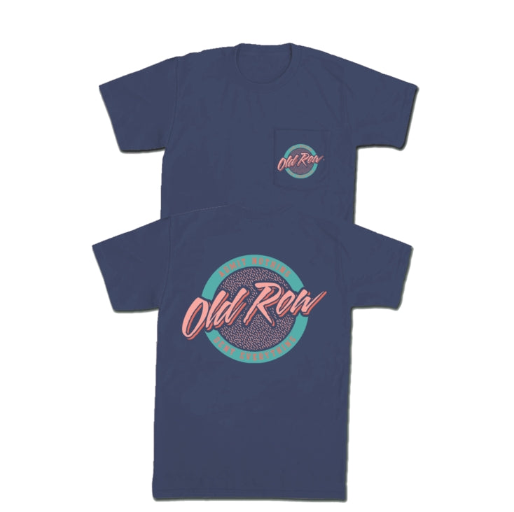 Old Row Circle Logo Midnight