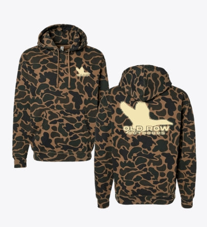 Old Row Flying Duck Camo Hoodie
