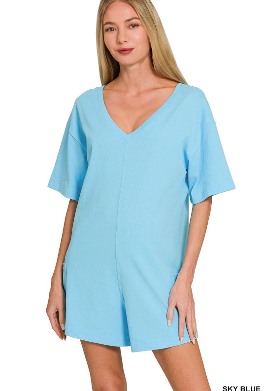 Thrown On and Go Romper