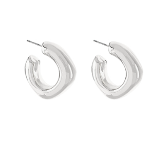 Puffy Square Hoops