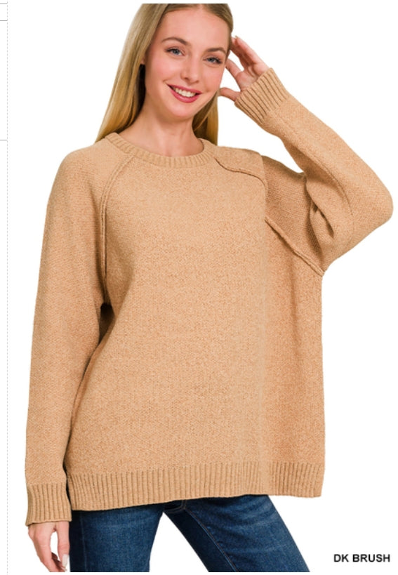 Family Moments Sweater - Cake Batter