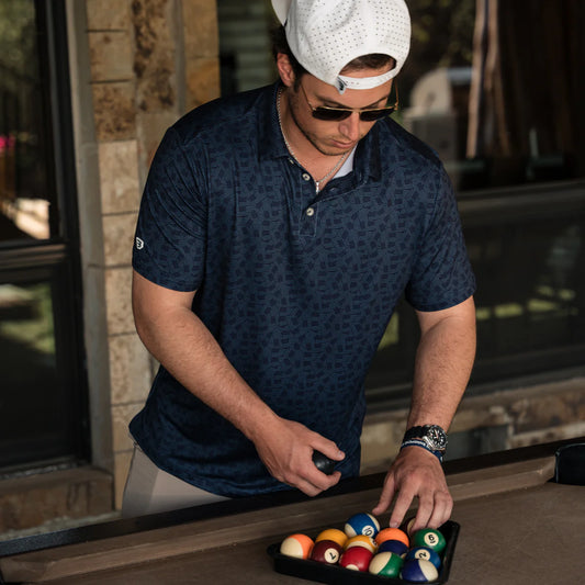 Burlebo Performance Polo- Stars and Stripes