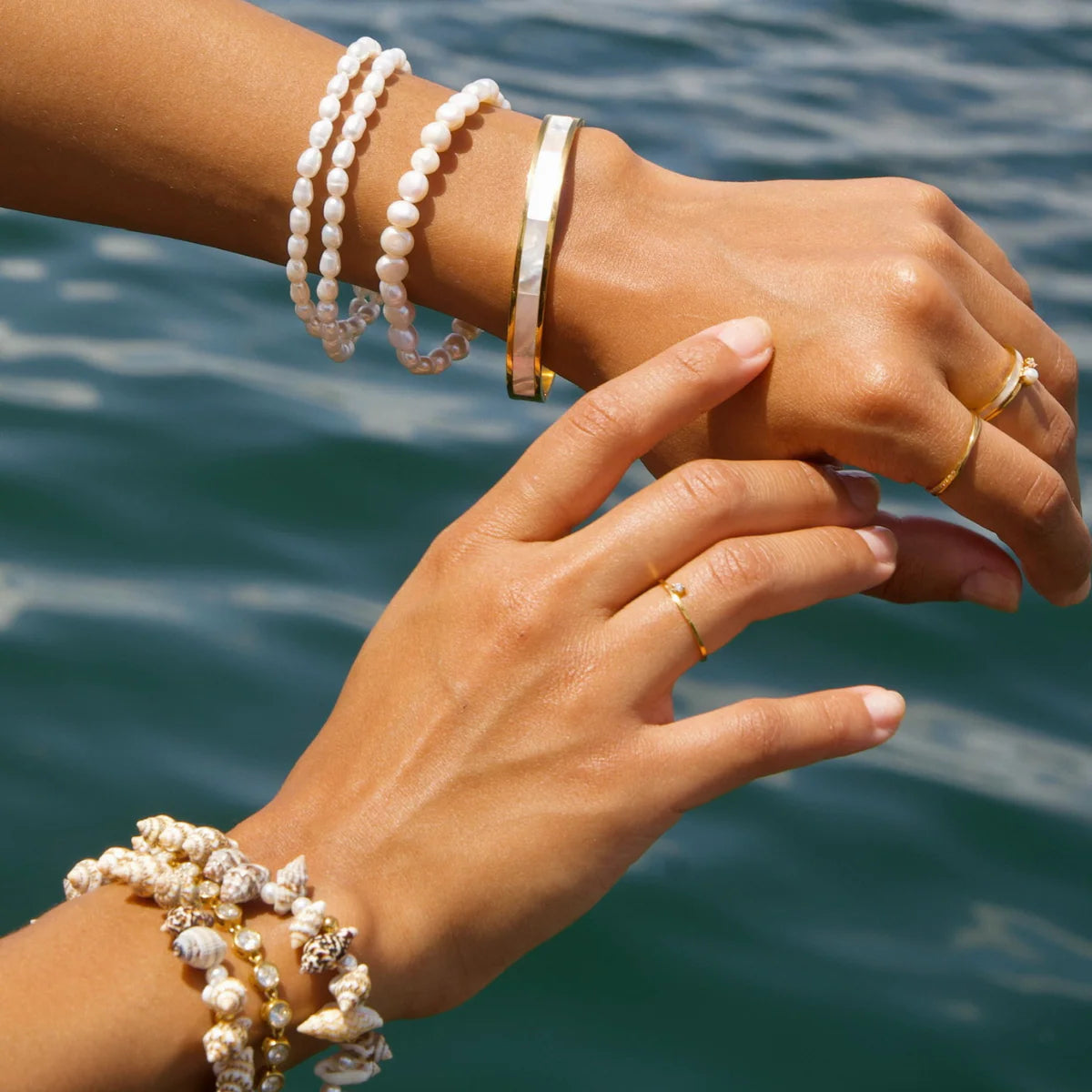 Ellie Vail Osten Pearl Bracelet
