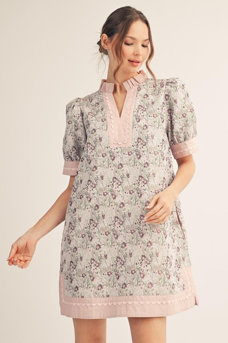 Being Classy Mini Dress -Pink
