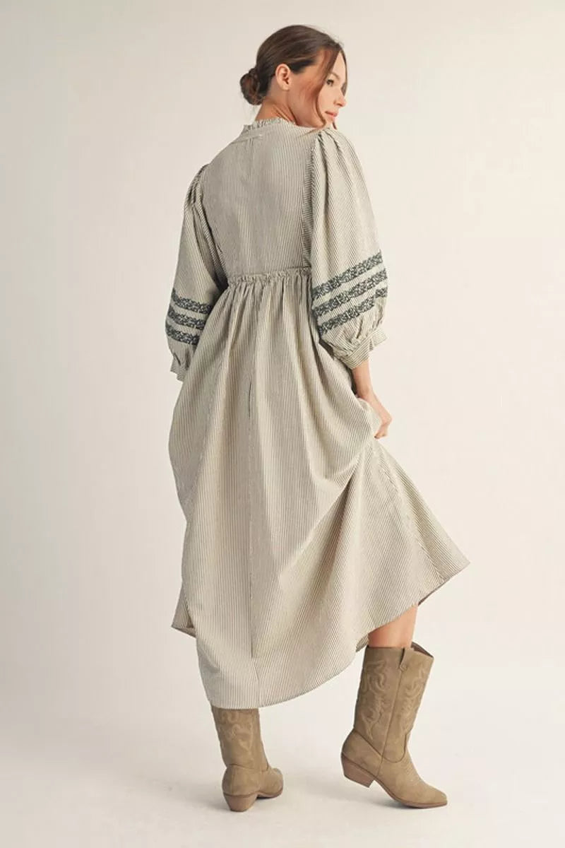 The Kelsey Dress - Cream