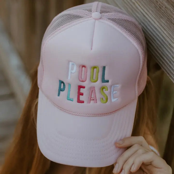 Pool Please Trucker Hat