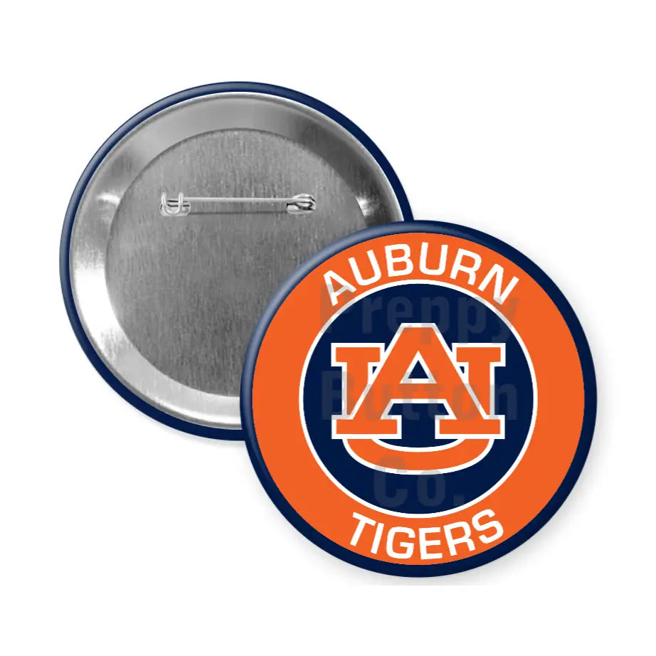 Auburn Gameday Button - AU Tigers