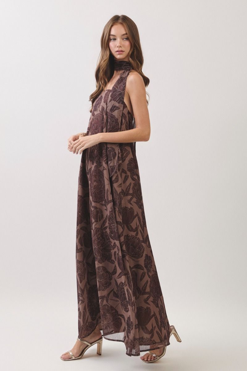 Witnessing a Moment Dress - Chocolate