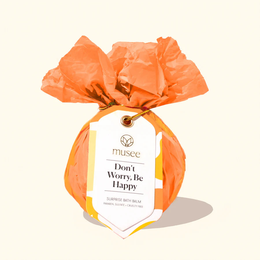 Musee Bath Bomb Don't Worry Be Happy