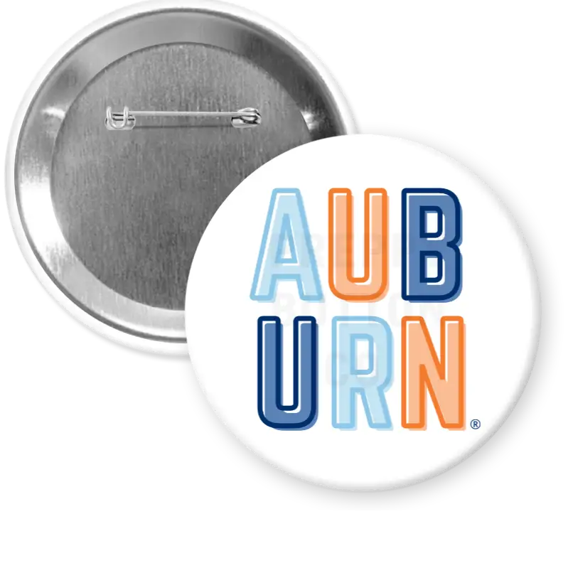 Auburn Gameday Button - Aub Urn