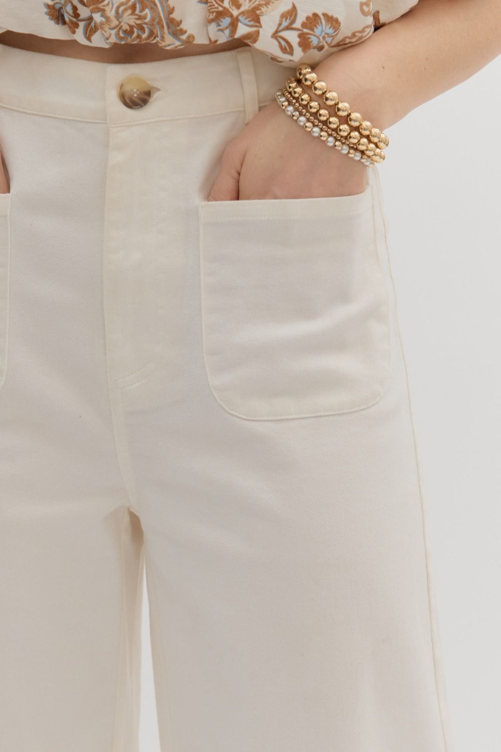 Sending Love Pants - Off White