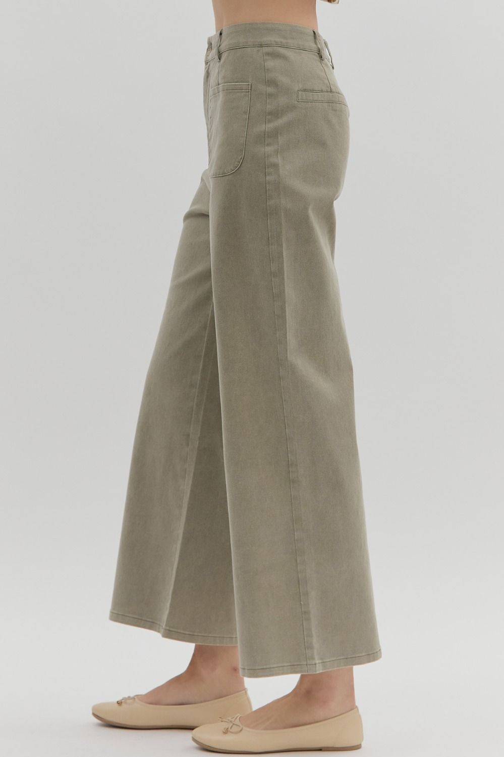 Sending Love Pants - Olive