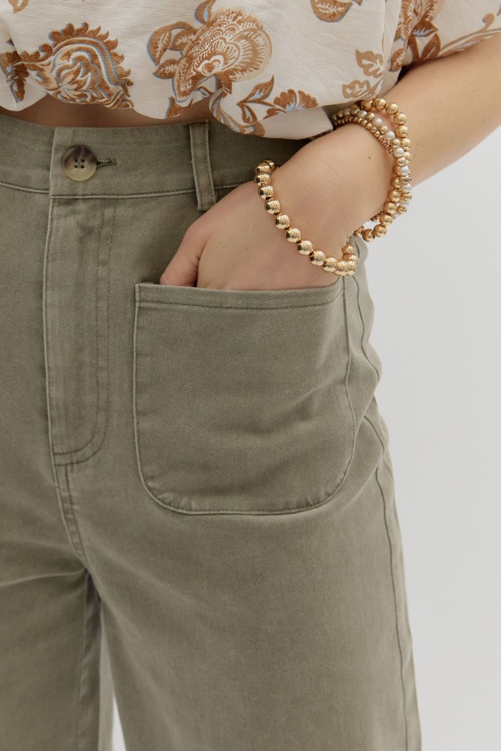 Sending Love Pants - Olive
