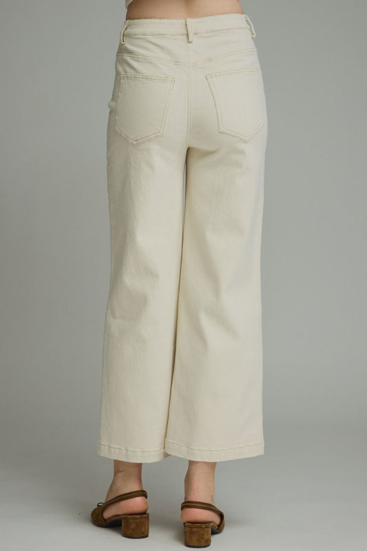 New Season Pants - Ecru
