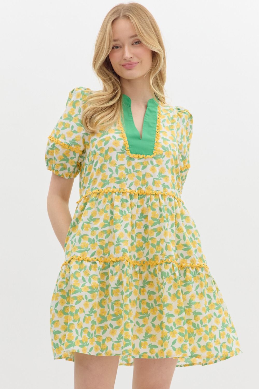 Bring the Sunshine Mini Dress