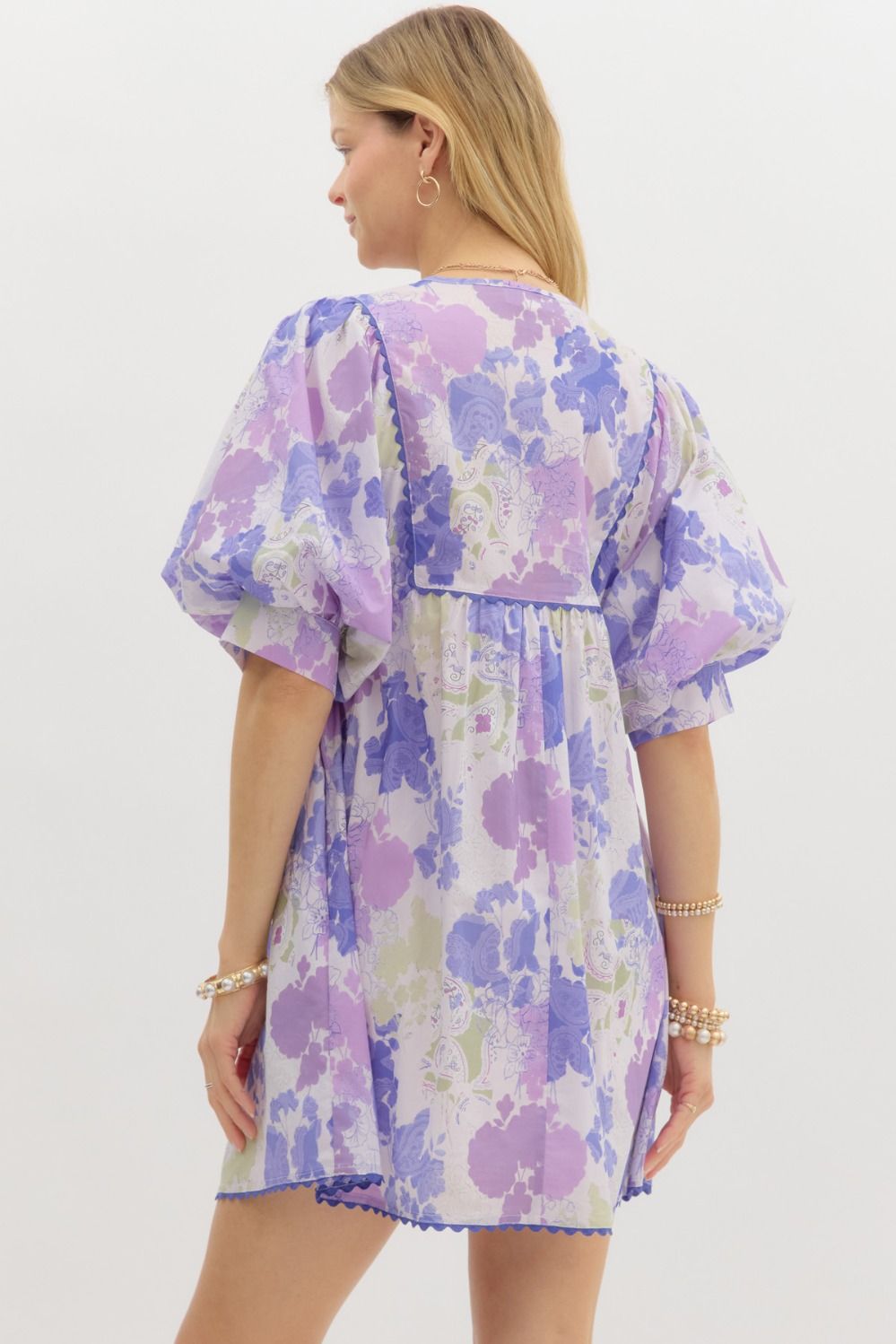 Lavender Oasis Mini Dress